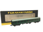 Graham Farish 374-809 N Gauge BR Green Mk1 Restaurant Car S9