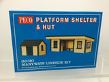 Peco LK-16 OO Gauge Platform Shelter & Hut Kit
