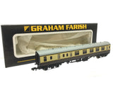 Graham Farish 374-077B N Gauge BR Choc/Crm Mk1 Corr Brake Comp W21135