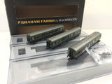 Graham Farish 371-886 N Gauge BR Green 3 Car Class 108 DMU