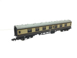 Graham Farish 374-152 N Gauge BR Choc/Crm Mk1 Corr 1st Coach W13074
