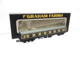 Graham Farish 374-152 N Gauge BR Choc/Crm Mk1 Corr 1st Coach W13074