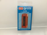 Peco LK-760 O Gauge Telephone Box (Pack 2)