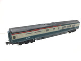 Graham Farish 0745 N Gauge BR Blue/Grey Mk3 Buffet Car W40325