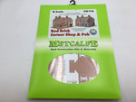Metcalfe PN116 N Gauge Corner Shop - Brick Card Kit