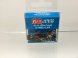 Peco PL-30 LED'S 10 Green, 10 Red, & 20 Panel Clips