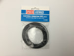 Peco PL-38BK Electrical Layout Wire, Black, 3 amp, 16 strand