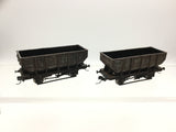 Dapol B1 OO Gauge BR 21t Hopper Wagon x2 (Weathered)