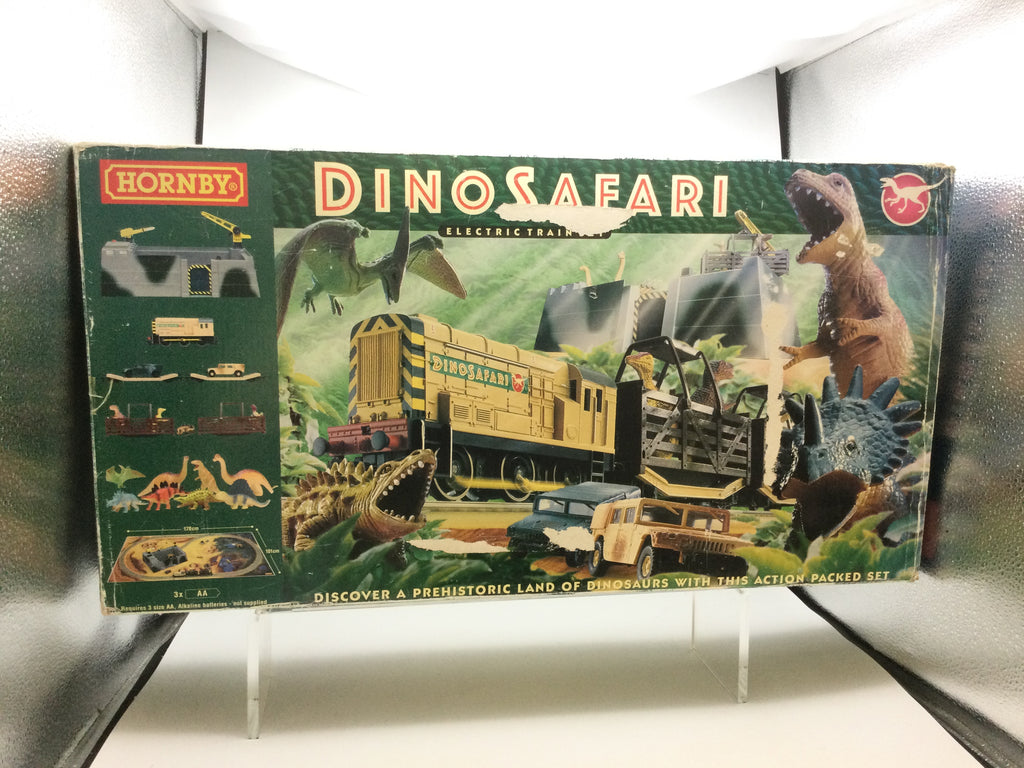 dino safari train set