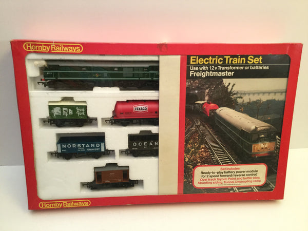 TRAIN ÉLECTRIQUE HO SNCF HORNBY coffret locomotive BB 16009 + voitures + rails EUR 21,50