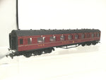 Dapol E1A OO Gauge LMS Maroon 68' 12 Wheeled Dining Car 238