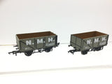 Oxford Rail 76MW7031 OO Gauge 7 Plank Wagon Napsbury No 1 x2