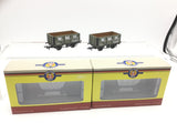 Oxford Rail 76MW7031 OO Gauge 7 Plank Wagon Napsbury No 1 x2