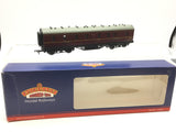 Bachmann 34-325B OO Gauge BR Maroon 50' Parcels Van M31248M
