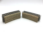 Marklin 5101 HO Gauge M Track 1/2 Curve (Brown Ballast) x11