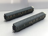 Hornby OO Gauge BR Green 2 Car Class 110 DMU