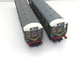 Hornby OO Gauge BR Green 2 Car Class 110 DMU