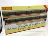 Hornby R40014A OO Gauge BR, Class 370 Advanced Passenger Train 2-car TF Coach Pack, 48501 + 48502 - Era 7