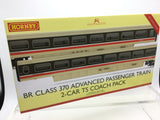 Hornby R40011A OO Gauge BR, Class 370 Advanced Passenger Train 2-car TS Coach Pack, 48201 + 48202 - Era 7