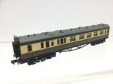 Dapol 2P-000-251 N Gauge BR GWR Choc/Cream Collett Brake Composite Coach