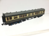Dapol 2P-000-052 N Gauge BR GWR Choc/Cream Collett Composite Coach