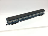 Graham Farish 0765 N Gauge BR Blue/Grey Mk3A Sleeper Coach 10536