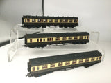 Bachmann 34-075/34-125 OO Gauge GWR Collett Coach x3