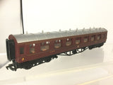 Replica 12221 OO Gauge BR Maroon Stanier 3rd Coach 9174