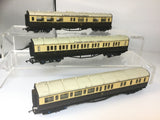 Hornby R456/R457/R458 OO Gauge GWR Collett Coaches