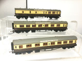 Airfix 54207/54209 OO Gauge GWR Centenary Coaches x3 (L1)