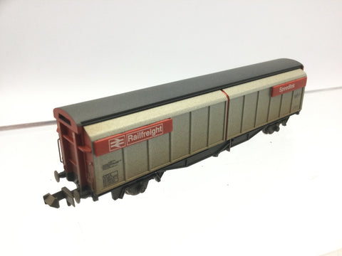 Graham Farish 373-601B N Gauge Railfreight VGA Sliding Wall Van 210630 Wthrd
