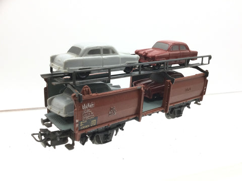 Marklin 315/4 HO Gauge Autotransportwagen 3 Rail (Lot 2)