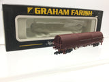 Graham Farish 373-826 N Gauge EWS BYA/BRA Bogie Steel Carrier 964014