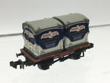 Graham Farish 377-341 N Gauge BR Conflat A Wagon Birds Eye