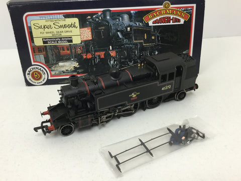 Bachmann 31-450A OO Gauge Ivatt Class 2MT BR Black 41272 (L1)