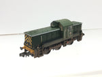 Graham Farish 372-951 N Gauge BR Green Class 14 D9523 (Weathered)