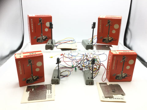 Marklin 7188 HO Gauge M Track Colour Light Signal x4