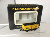 Graham Farish 2128 N Gauge 6 Plank Wagon Alloa Coal