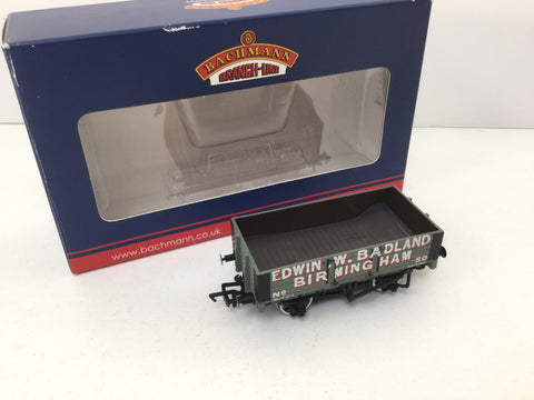 Bachmann 37-062A OO Gauge 5 Plank Wagon Edwin Badland