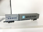 Graham Farish 373-457 N Gauge Bogie Freightliner Wagon Cosco/Maersk