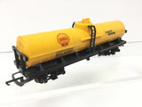 Triang R117 OO Gauge Bogie Oil Tanker Shell Yellow