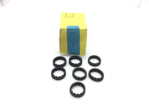 Dinky 030 Rubber Tracked Tyres x7