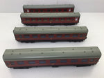 Hornby Dublo 4052/4062/4063 OO Gauge BR Maroon Mk 1 Coaches x4