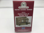 Wills SS24 OO Gauge Conservatory with Garden Seat Kit
