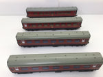 Hornby Dublo 4052/4062/4063 OO Gauge BR Maroon Mk 1 Coaches x4