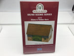 Wills SS30 OO Gauge Stone & Timber Barn Kit