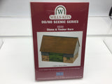 Wills SS30 OO Gauge Stone & Timber Barn Kit