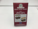 Wills SS37 OO Gauge Market Traders Barrow Stalls Kit