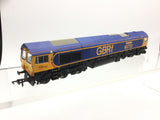 Hornby R3916 OO Gauge GBRf, Class 66, Co-Co, 66733 'Cambridge PSB' - Era 11