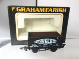 Graham Farish 12126 OO Gauge 7 Plank Wagon Staveley
